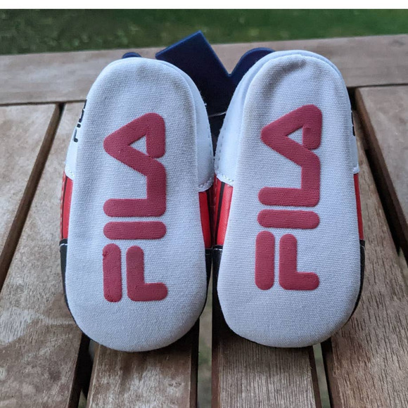 FILA Baby Boys Shoes Size 6-9 Months Infant New - Picture 4 of 7